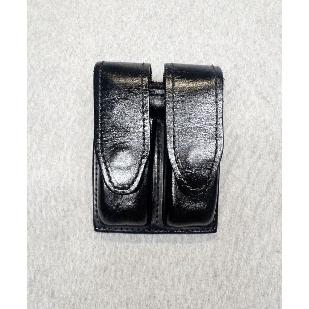 Gould & Goodrich B629 Leather Double Stack Magazine Pouch Police Duty Utility